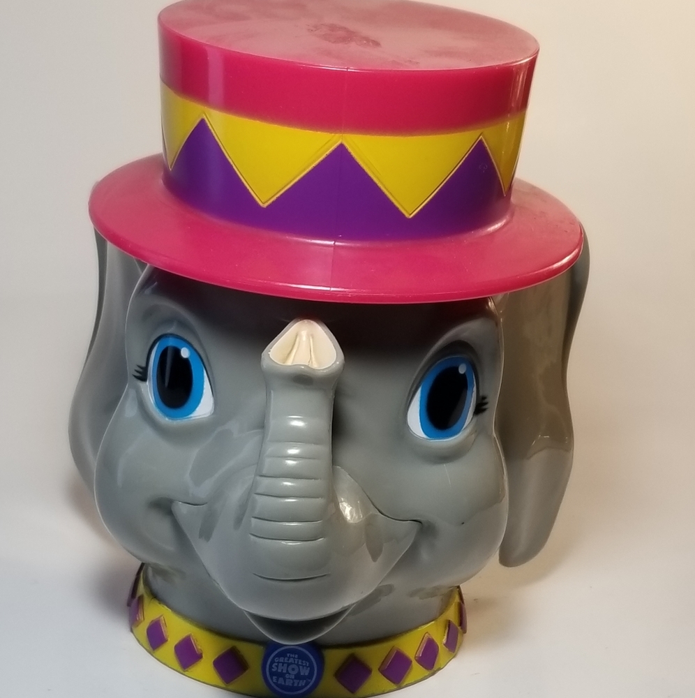 Greatest Show on Earth Ringling Bros Barnum Bailey Circus Elephant Head Cup